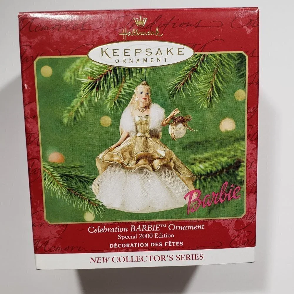 NWT - Celebration Barbie Special 2000 Edition Hallmark Keepsake Ornament